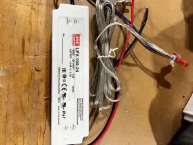 Lpv-100-24 Mean Well 616320523794 Led Power Supply 24v 4.2 Amp