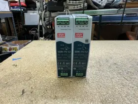 Sdr-75-12 Mean Well 650311543927 2 X Single Output Industrial Power Supply 75w 12v Din Rail