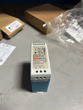Mdr-40-24 Mean Well 650311544368 New No Box Single Output Industrial Power Supply 40w 24v