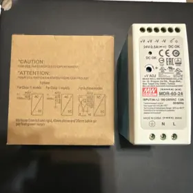 Mdr-60-24 Mean Well 650311544405 Single Output Industrial Power Supply 60w 24v - Din Rail