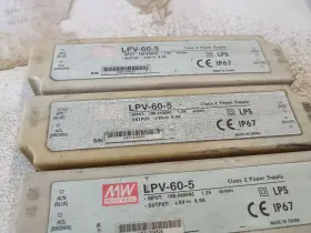 Lpv-60-5 Mean Well 650311549448 Power Supply 60w 5v Used 3 Units