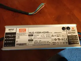 Hlg-150h-42ab Mean Well 650311550505 Power Supply 150w 42v - Adjustable And Dimmable