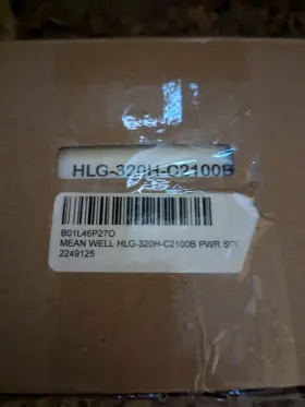 Hlg-320h-c2100b Mean Well 650311552103 Power Supply 319.2w 2100ma - Dimmable