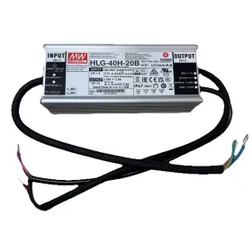 Hlg-40h-20b Mean Well 650311552356 Power Supply 40w 20v - Dimmable