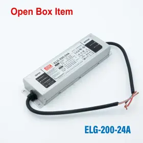 Elg-200-24a Mean Well 650311555555 Power Supply 200w 24v - Open Box