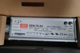 Cen-75-24 Mean Well Class 2 Power Supply 24v 3.15a 75w Ip66 Indoor/outdoor