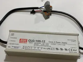 Clg-100-12 Mean Well Power Supply Input 100-240v Output 12v 5 Amp B01 #3