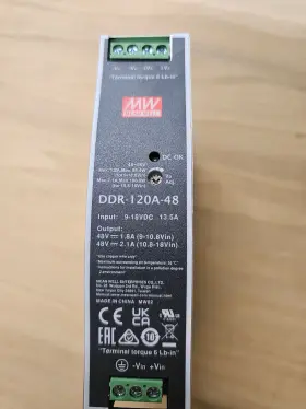 Ddr-120a-48 Mean Well Dc-dc Converter - 9 18v In 48v Out