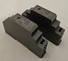 Ddr-15l-24 Mean Well Dc-dc Converter - 15w 18-75v In 24v Out Set Of 2