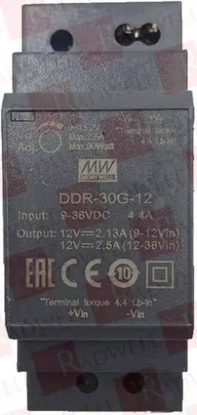 Ddr-30g-12 Mean Well / Ddr30g12 New In Box