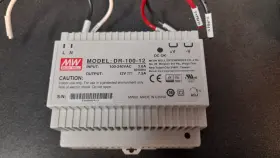 Dr-100-12 Mean Well Switching Power Supply Input 100-240vac 3a Output 12vdc 7.5a