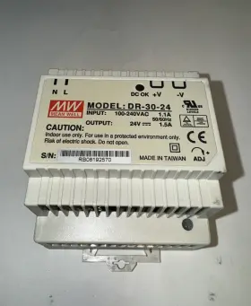 Dr-30-24 Mean Well Power Supply 24vdc 1.5amp #2