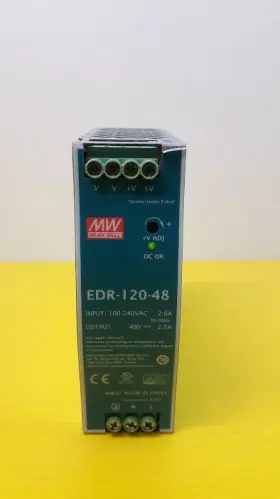 Edr-120-48 Mean Well Din Rail Switching Power Supply Edr12048