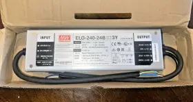 Elg-240-24b Mean Well Brand New - 24v 10a Led Driver Dimmable