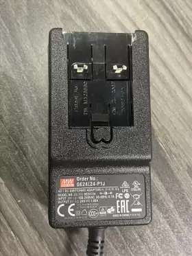 Ge24i24-p1j Mean Well Power Supply Ac-dc External Wall Plug Lot Of 2 #3