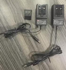 Ge24i24-p1j Mean Well Power Supply Ac-dc External Wall Plug Lot Of 2