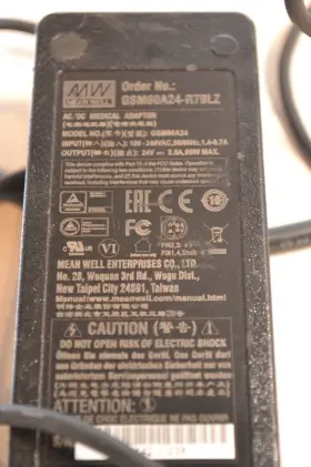 Gsm60a24 Mean Well Meanwell Ac/dc Power Supply 24v 2.5a 60w - #2