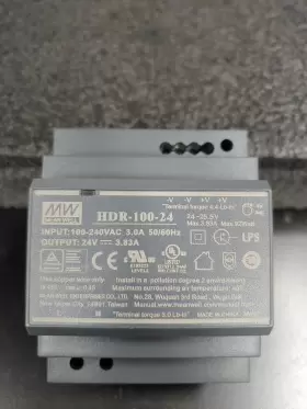 Hdr-100-24 Mean Well 24v 3.83a Output Din Ultra Slim Power Supply #2