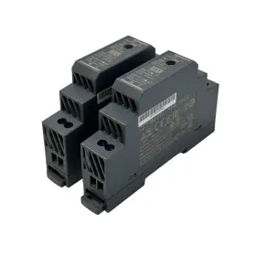 Hdr-15-24 Mean Well Lot Of 2 Ac/dc Power Supplies 24v 0.63a #2