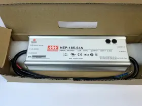 Hep-185-54a Mean Well Ac/dc Power Supply 54v 3.45a 185w Ip65 Industrial New