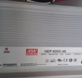 Hep-600c-48 Mean Well 600w 48v 12.5a Ip67 Switching Power Supply Hardwired