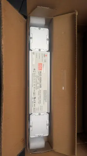 Hlg-100h-24b Mean Well Hlg120h24b Power Supply 100-240v Input 24v Dc 4.0a 96w Output