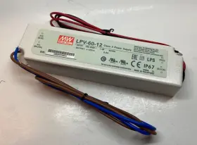 Lpv-60-12 Mean Well Meanwell Led Driver / Power Supply Output 12v 5.0a - Prepaid Shipping #2
