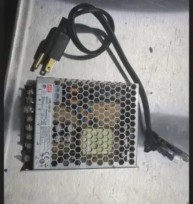 Lrs-100-12 Mean Well Lrs10012 100w Power Supply With Cable