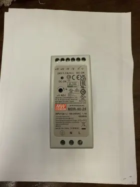 Mdr-40-24 Mean Well Power Supply Switched Mode Input 100 240vac 1.1a 50/60hz
