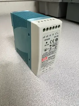 Mdr-40-5 Mean Well Ac To Dc Din-rail Power Supply 5 Volt 6 Amp 30 Watt