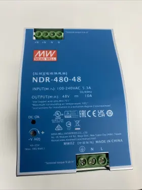 Ndr-480-48 Mean Well Din Power Supply 480 Watts