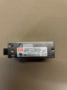 Nes-15-5 Mean Well Ac/dc Switching Power Supply Input 100-240v Output 5v