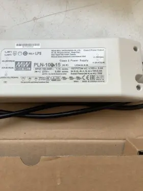 Pln-100-15 Mean Well 75w 15v 5a Enclosed Power Supply Ip64 Protection