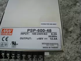 Psp-600-48 Mean Well 100-240vac 8.2a 48v 12.5a 600w Switching Power Supply Used #2