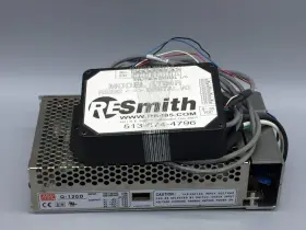 Q-120d Mean Well Power Supply With Resmith At84r Rs232 Digital I/o Board