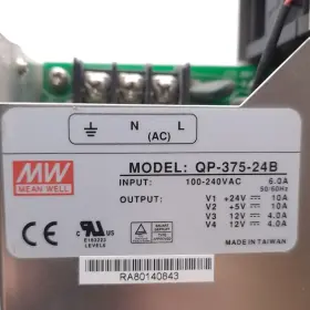 Qp-375-24b Mean Well Power Supply 4-output 85-264vac/120-370vdc In 5-24vdc Out #2