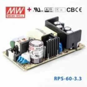 Rps-60-3.3 Mean Well Green Power Supply W 3.3v 10a - Medical