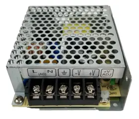 Rs-35-24 Mean Well Power Supply 24vdc 1.5a Adj. Out 100-240vac 50/60hz In 36w
