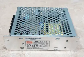 Rs-75-12 Mean Well Ac To Dc Input 100-240v Output 12v 6a Power Supply 75w