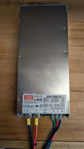 Rsp-2000-24 Mean Well Rsp200024 2kw Dc24v 80a Power Supply