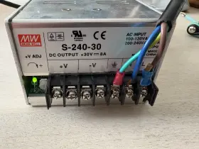 S-240-30 Mean Well 30v 8a Power Supply Ac/dc Converter