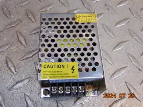 S-24w-12-l Mean Well Power Supply Input 100-240vac Output 12vdc 2a