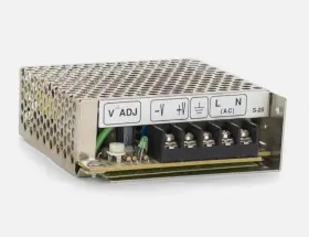 S-25-5 Mean Well Input Output Power Supply 100-240vac 0.6a