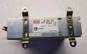 S-35-24 Mean Well 24v 1.5a Power Supply - Free Shipping