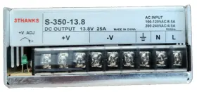 S-350-13.8 Mean Well Switching Power Supply 13.8v 25a 350w Industrial Bench Psu
