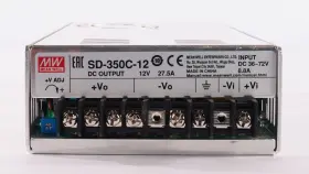 Sd-350c-12 Mean Well Forced Air Cooling Power Supply 12v 27.5a Output #2