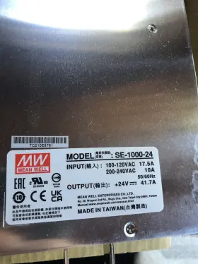 Se-1000-24 Mean Well We Ll 24 Volt Dc Power Supply