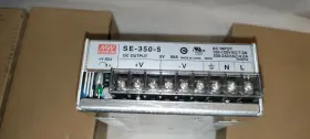 Se-350-5 Mean Well One Ac To Dc Switching Power Supply 5 Volt 60a 300w Out #3