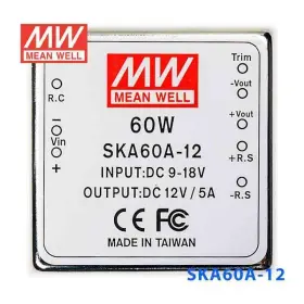 Ska60a-12 Mean Well Dc-dc Converter - 60w 9 18v In 12v Out #3