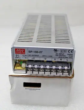 Sp-150-27 Mean Well New Mn Power Supply Input 100-240 Vac Output 27vdc / 5.6a
